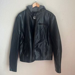 Levi's Black Leather Jacket